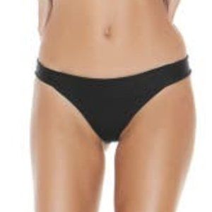 L Space Veronica Ribbed Bikini Bottoms - Medium